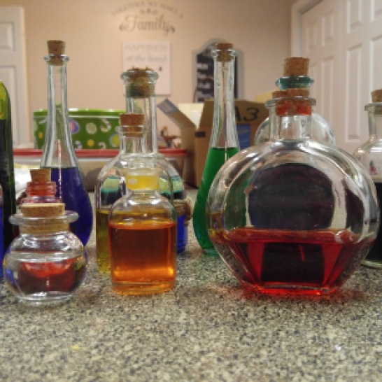 DIY Potion Bottles