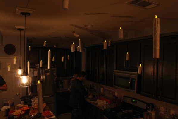 Floating Candles Kitchen